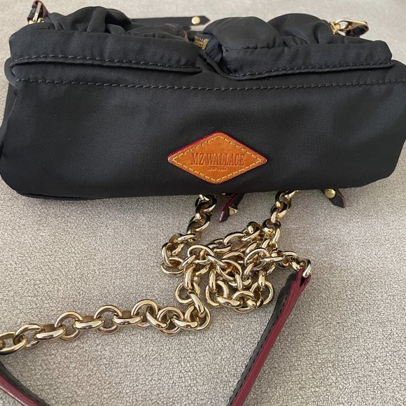 Great Condition MZ Wallace Nylon Chain Link Crossbody - Picture 3 of 4